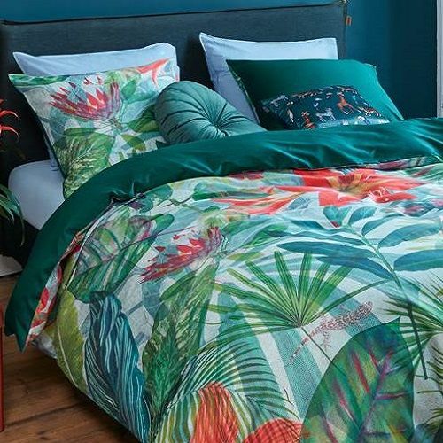 Beddinghouse Manoa dekbedovertrek - typisch Vivid Jungle
