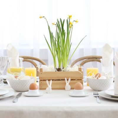 5 tips voor een mooi gedekte paastafel