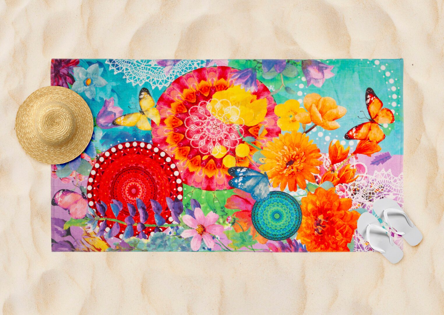 HIP Collection Vitori strandlaken - multi