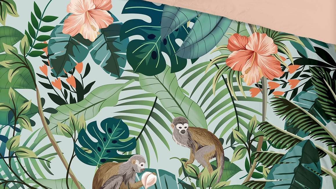 Good Morning Jungle dekbedovertrek