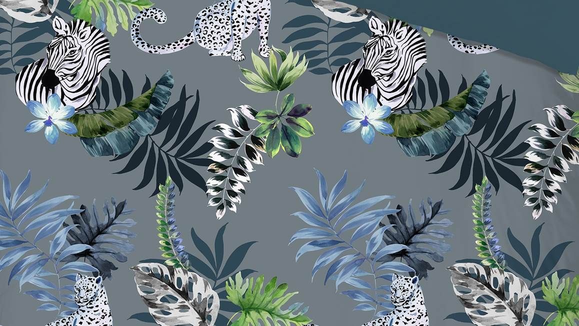 Good Morning Wild Bluez dekbedovertrek