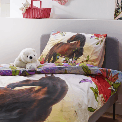 Kleurrijk kinderbeddengoed van iSeng