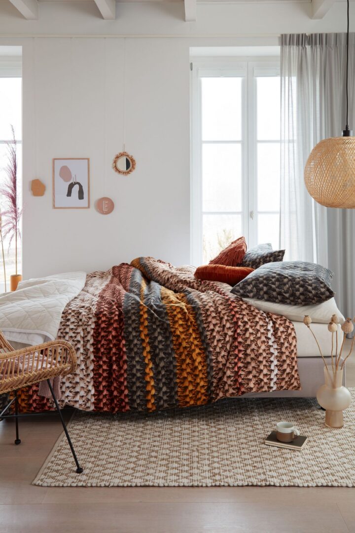 Paola flanel dekbedovertrek