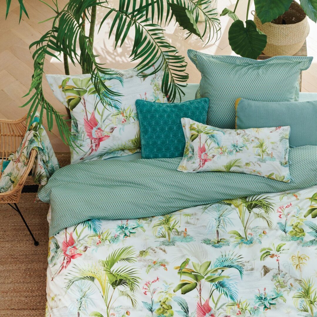 Pip Studio Palm Scenes dekbedovertrek