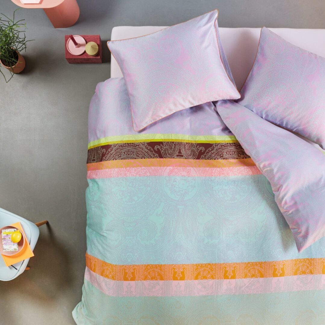 Oilily Paisley Stripes dekbedovertrek