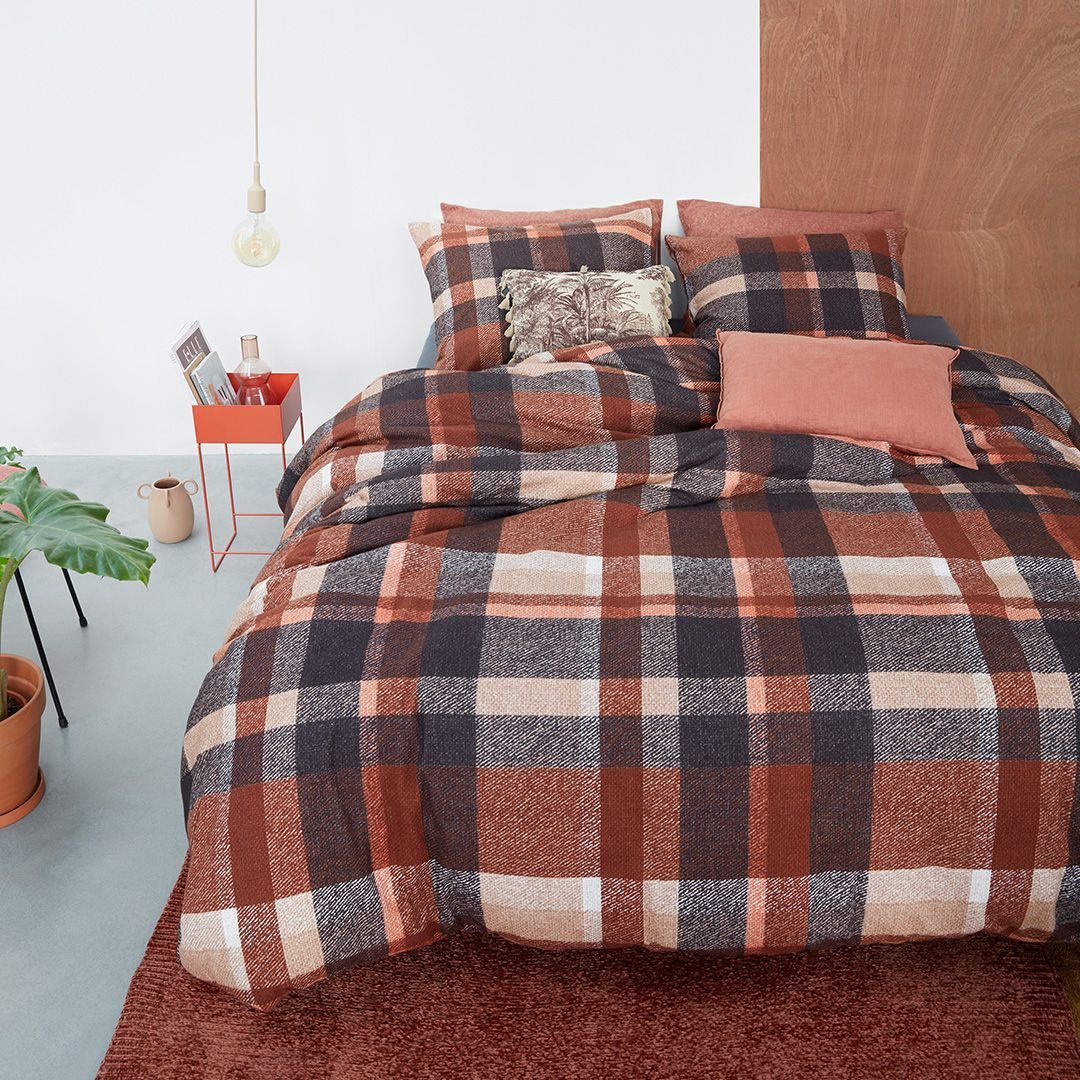 Beddinghouse Joss flanel dekbedovertrek