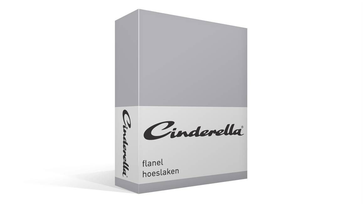 flanel hoeslaken grey