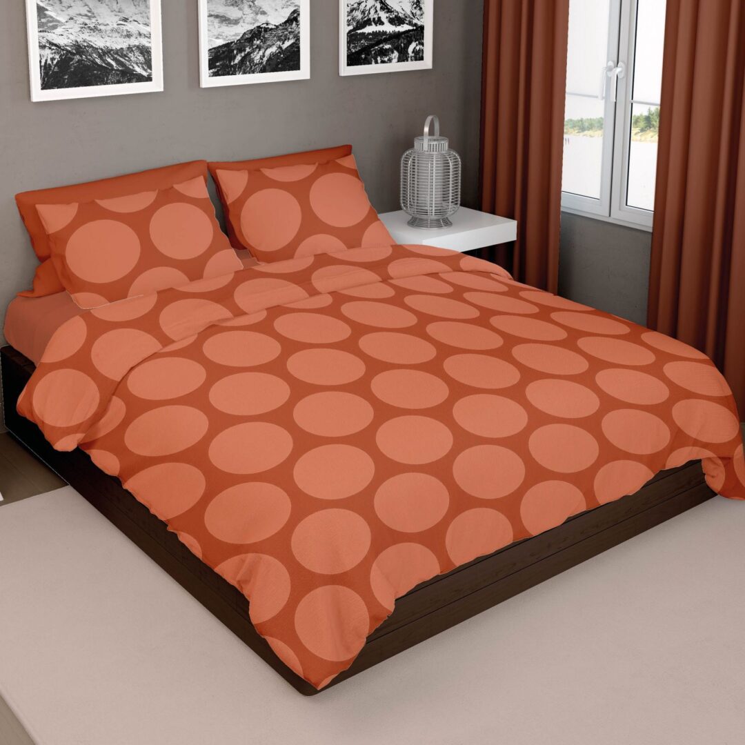 Romanette Balls flanel dekbedovertrek