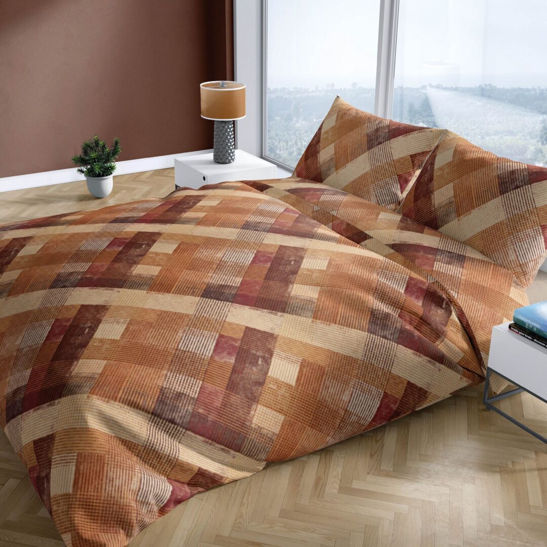 Romanette Suvretta flanel dekbedovertrek