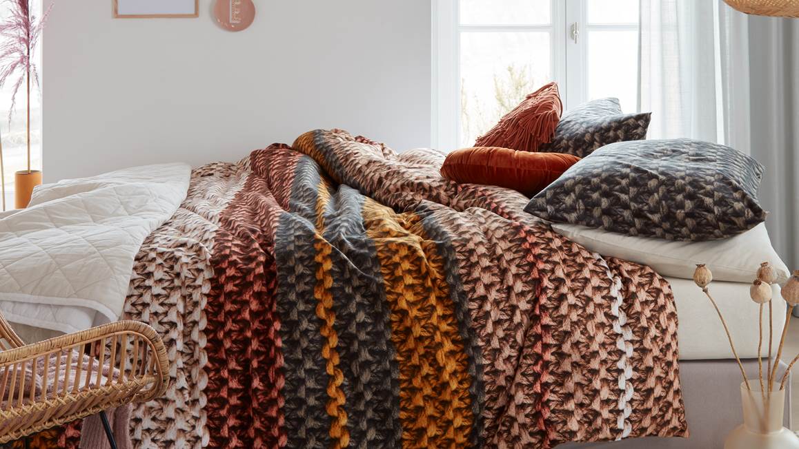 Beddinghouse Paola flanel dekbedovertrek