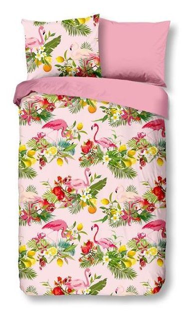 Good Morning Flamingo dekbedovertrek
