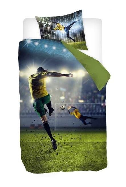 Snoozing Winner flanel dekbedovertrek