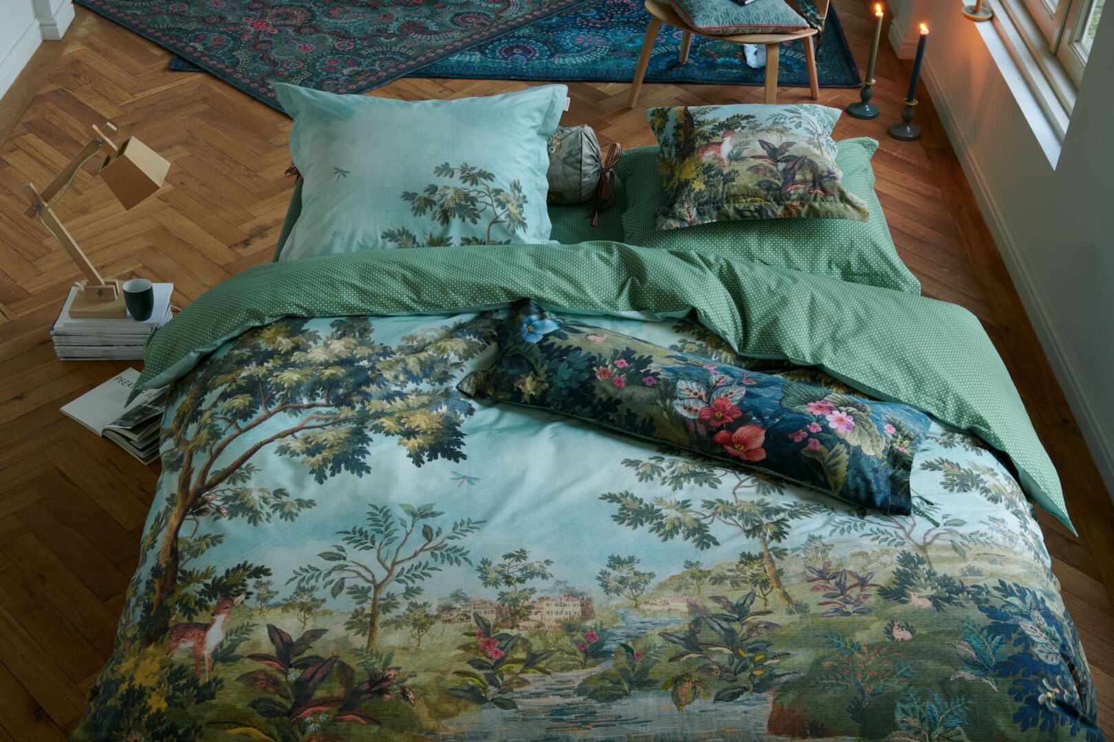 Winter Blooms dekbedovertrek