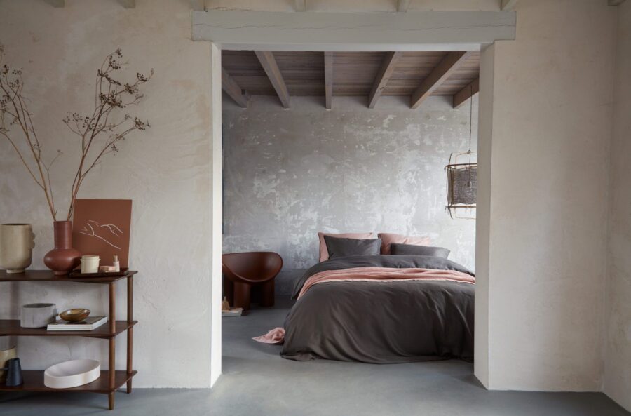 Bruin in de slaapkamer: puur natuur, trendy en chic