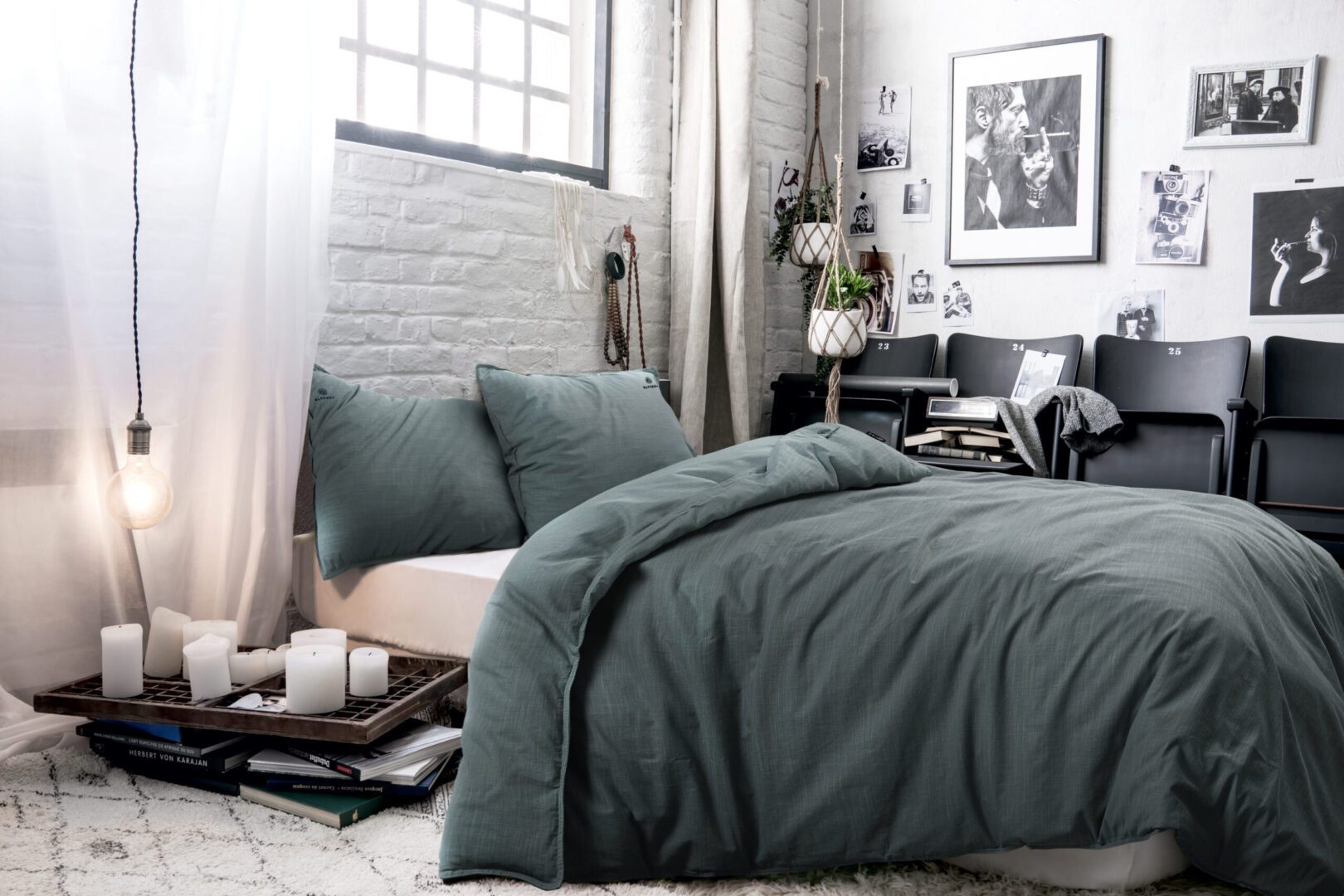 BLCKOUT Ontario dekbedovertrek - groen