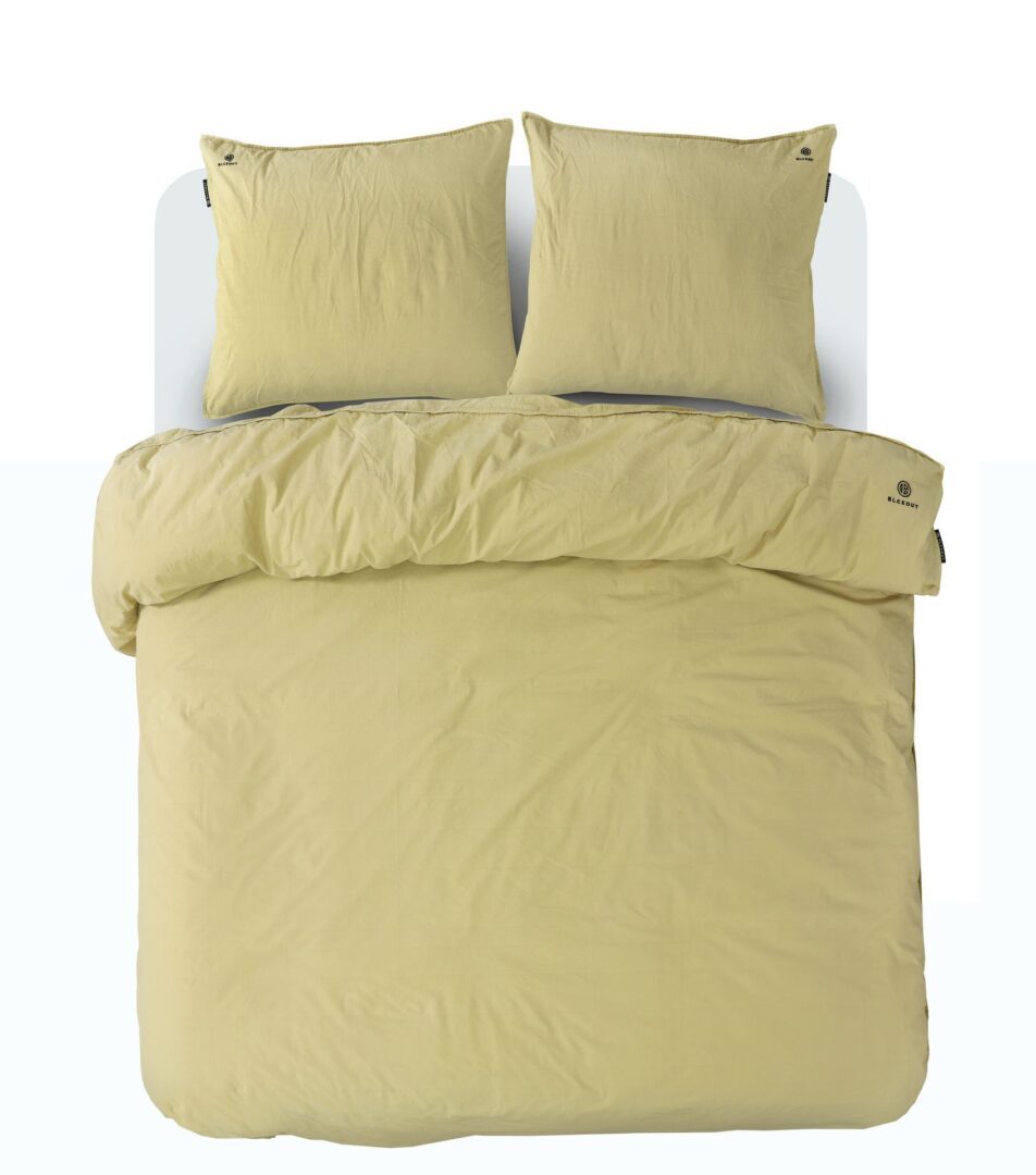 BLCKOUT Texas dekbedovertrek - geel