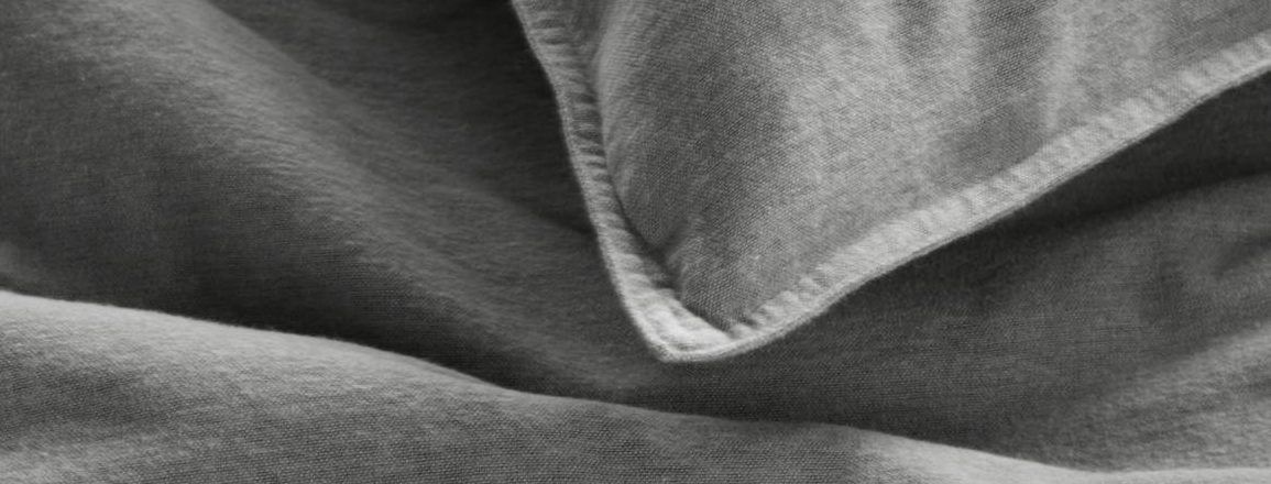 VTWonen Flanel dekbedovertrek grey