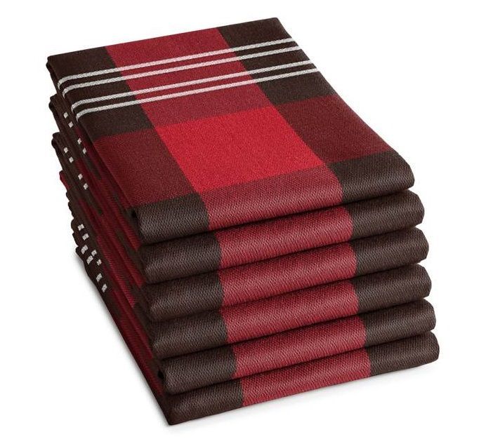 DDDDD Feller Theedoekset - Rood