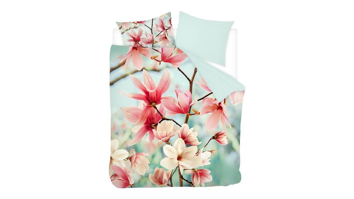 Snoozing Magnolia dekbedovertrek
