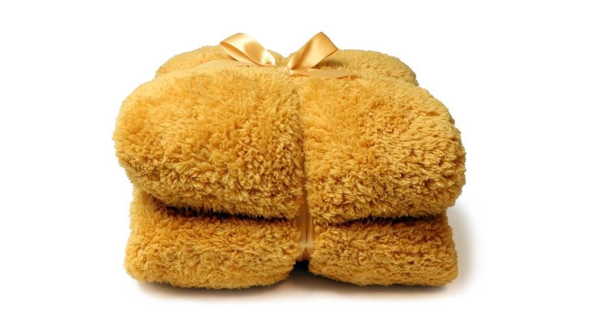 Unique Living Teddy fleece plaid