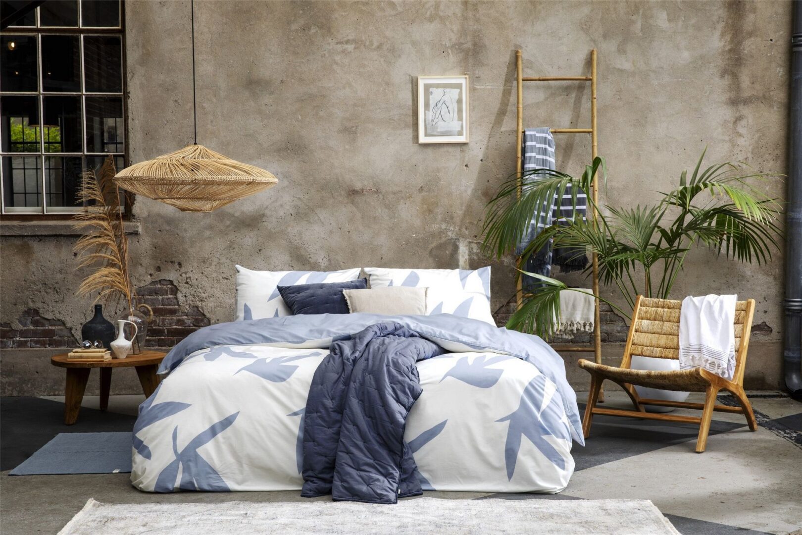 Walra Simple Leaves dekbedovertrek