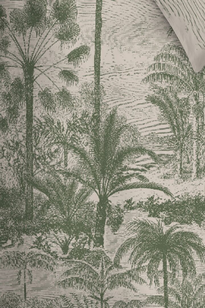 At Home Tour du Monde dekbedovertrek sand