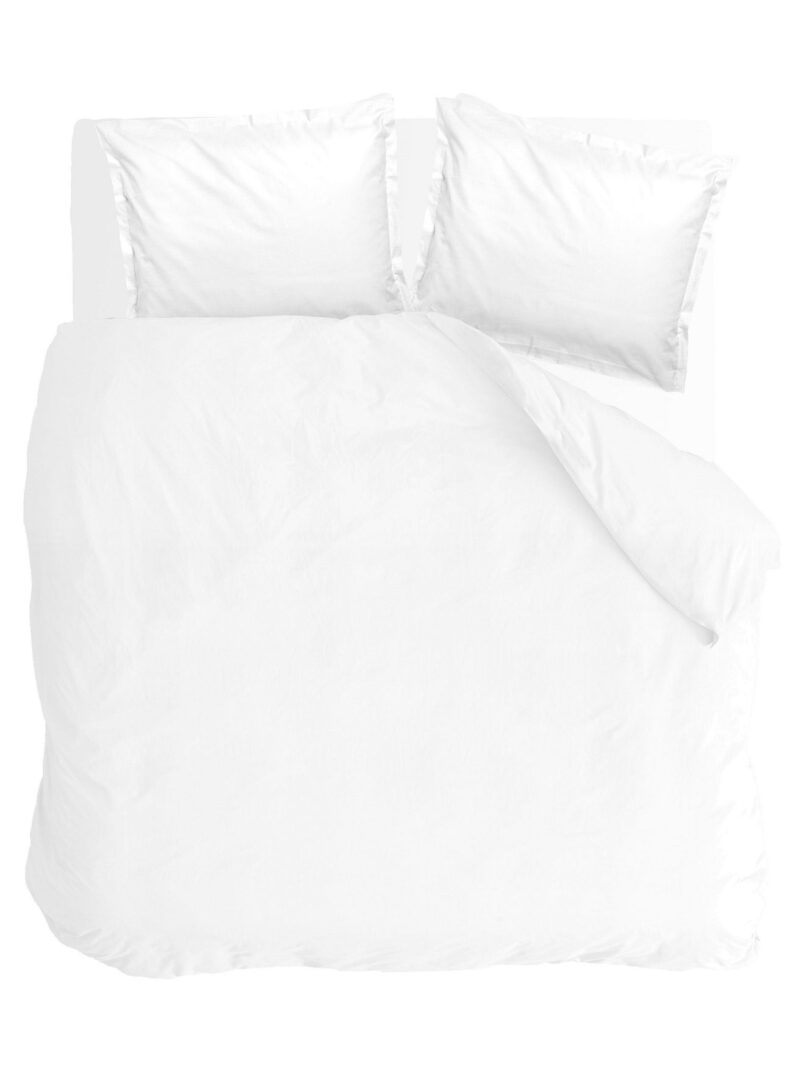 Walra Vintage Satin dekbedovertrek wit