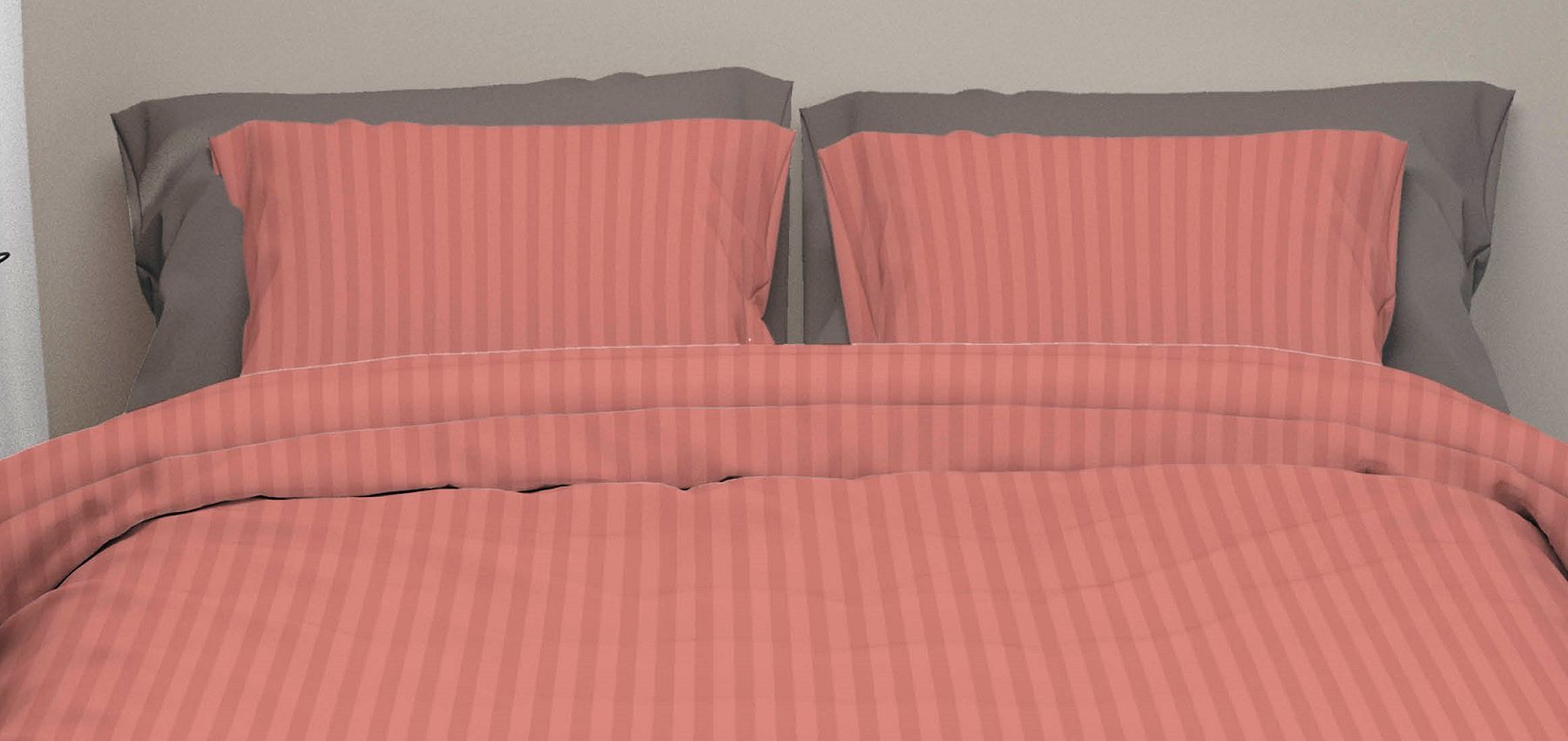 Satin d'Or Satijnstreep oldrose