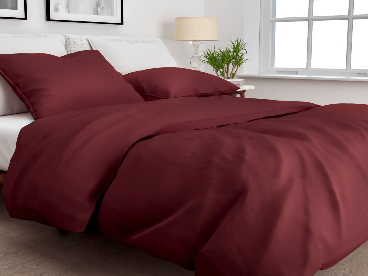 Zo!Home dekbedovertrek Satinado - Spicey Red