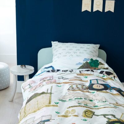 Tractors en boerderijdieren; een themakamer vol sfeer