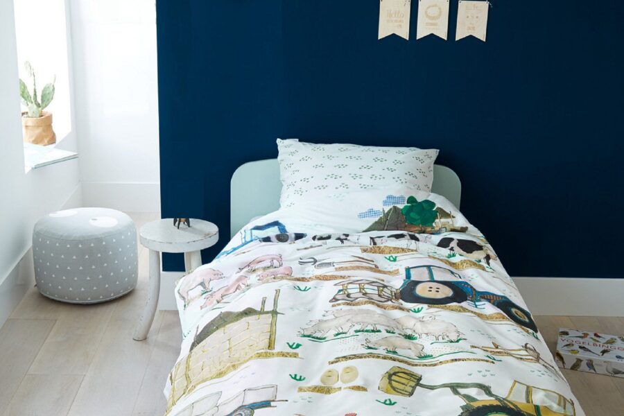 Tractors en boerderijdieren; een themakamer vol sfeer