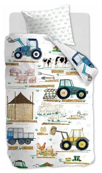 Beddinghouse Kids Farm dekbedovertrek