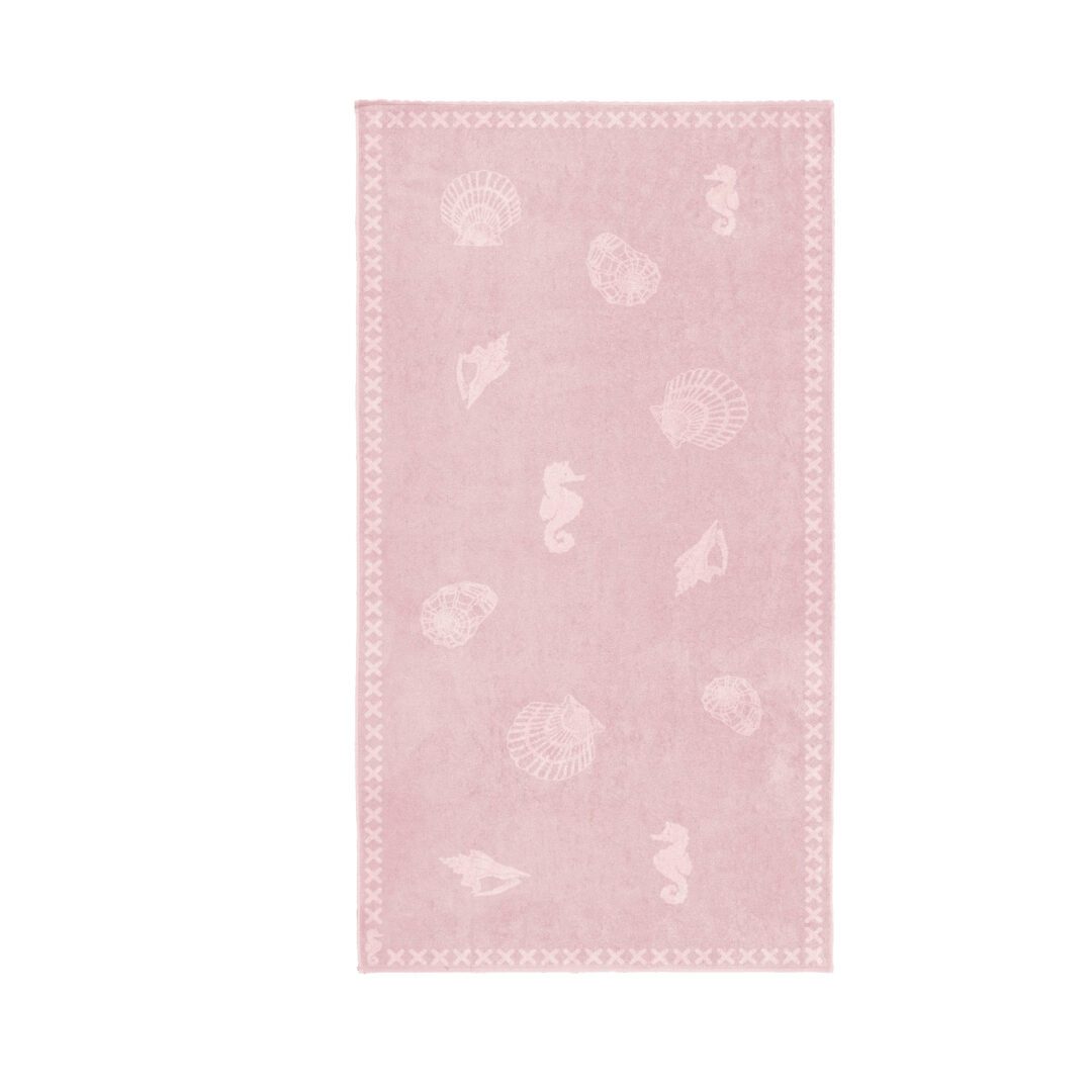 Seahorse Shells strandlaken - dust