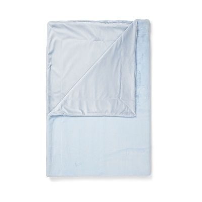 Essenza Furry plaid - Iceblue