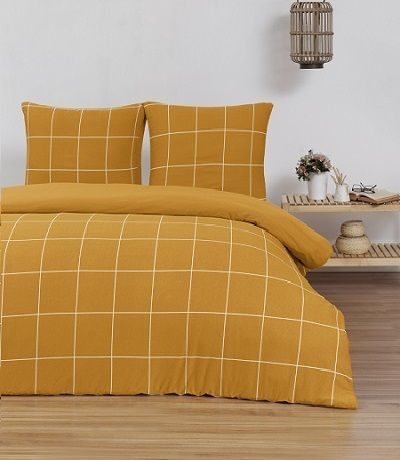 Day Dream Hogan dekbedovertrek - Oker