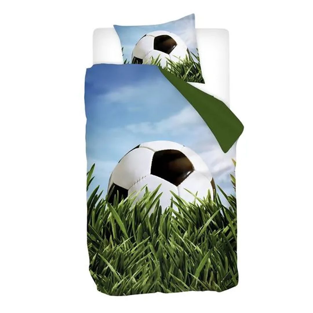 Snoozing Voetbal dekbedovertrek