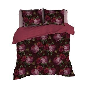 Satin d'Or Valeria dekbedovertrek - Red bund