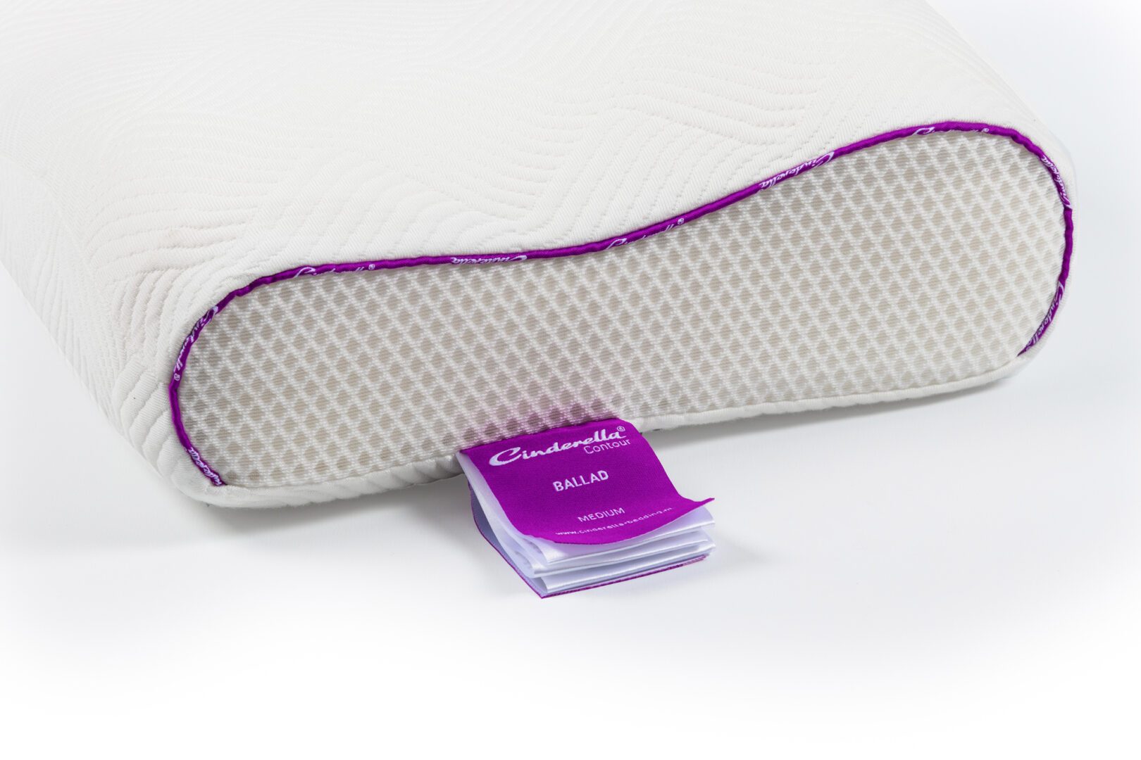 Cinderella Contour Ballad latex medium hoofdkussen