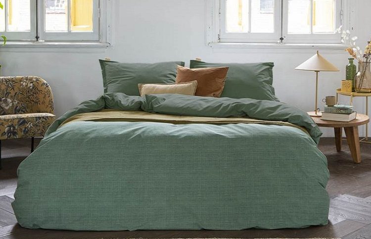 Walra Vintage Club dekbedovertrek - Groen