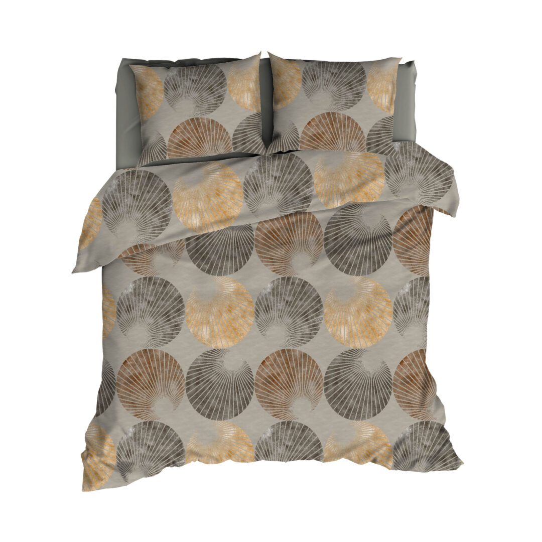 Romanette Rosetti flanel dekbedovertrek