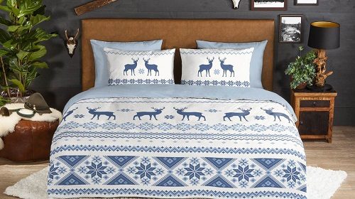 Good Morning Nordic flanel dekbedovertrek