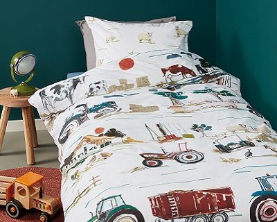 Beddinghouse Kids Boerenleven flanel dekbedovertrek