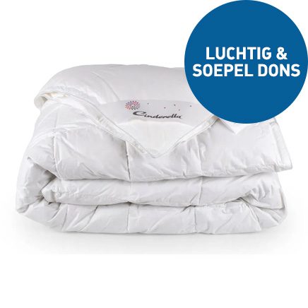 Cinderella Soul donzen 4-seizoenen dekbed