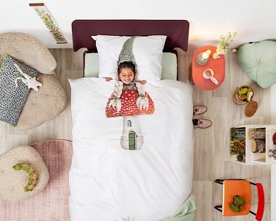 SNURK Gnome Homegirl dekbedovertrek