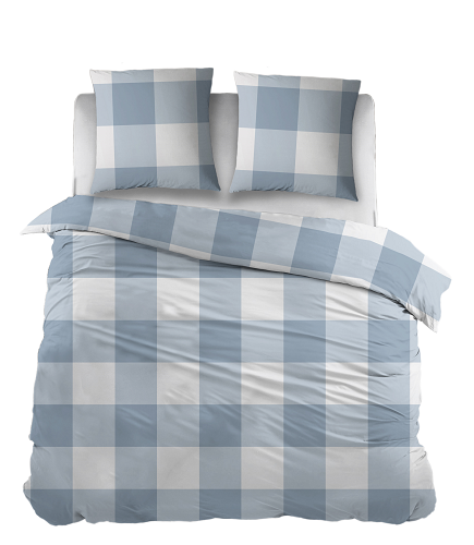 Snoozing Maaike dekbedovertrek - blauw