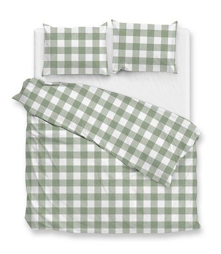 ZoHome Quattro di Lino dekbedovertrek - moss green
