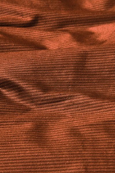 At Home Cosy Corduroy dekbedovertrek - Terra