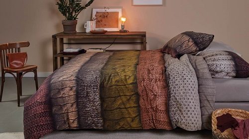 Beddinghouse Benwick flanel dekbedovertrek