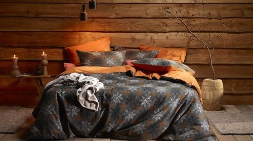 De Witte Lietaer Frostine flanel dekbedovertrek