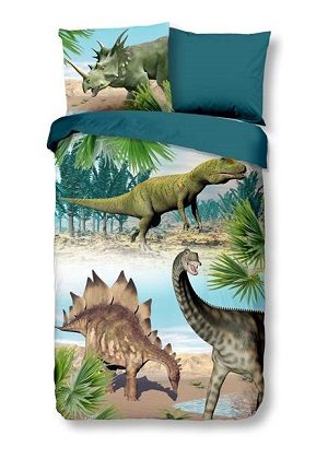 Good Morning Dino dekbedovertrek